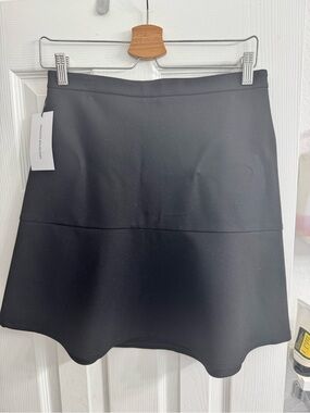 Black Mini A-Line Skirt - Unbranded